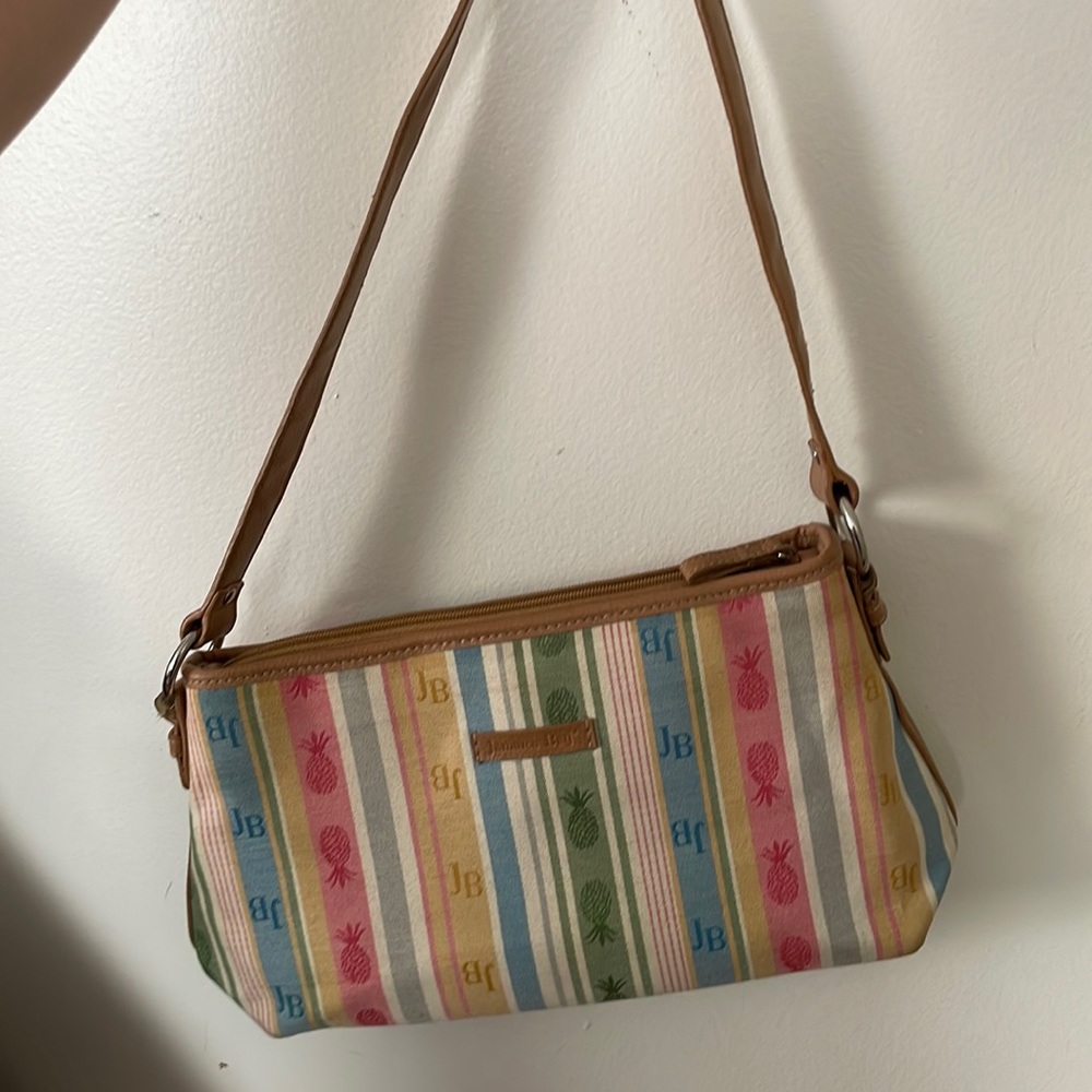 Colorful vintage style Jamaica Bay handbag 👛
